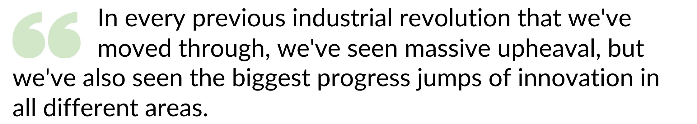 industial revolution