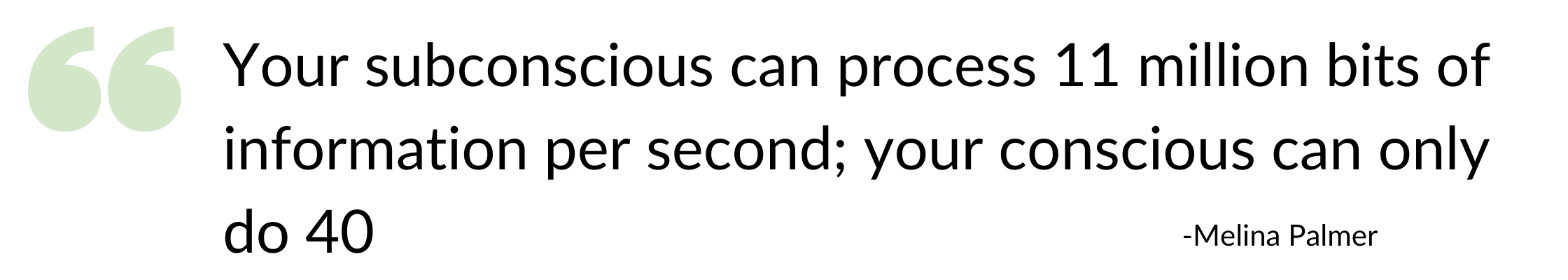 Subconscious brain processes more than your concious